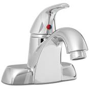 PROFLO 0.5 GPM Centerset Bathroom Faucet Chrome