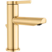 PROFLO Orrs 1.2 GPM Single Hole Bathroom Faucet with Pop-Up Drain Assembly Brushed Gold