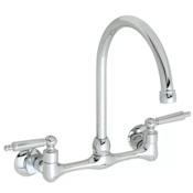 PROFLO 1.8 GPM Wall Mounted Bridge Food Service Faucet Polished Chrome