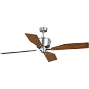Progress Lighting Chapin 56" 4 Blade Indoor Ceiling Fan with Remote Control Antique Nickel