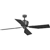 Progress Lighting Chapin 56" 4 Blade Indoor Ceiling Fan with Remote Control Graphite