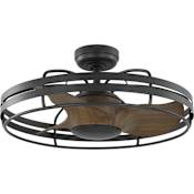 Progress Lighting Bastrop 26" 3 Blade Indoor Ceiling Fan Graphite