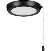 Progress Lighting AirPro 7" Universal LED Light Kit for Ceiling Fans Matte Black