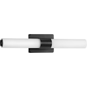 Progress Lighting Blanco LED 2 Light 22" Wide LED Bath Bar Black