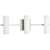 Progress Lighting Colonnade 3 Light 22" Wide Integrated LED Bathroom Vanity Light Brushed Nickel