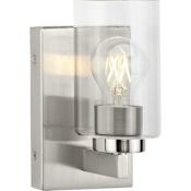 Progress Lighting Goodwin 8" Tall Bathroom Sconce Brushed Nickel