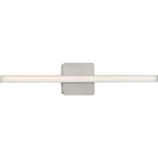 Progress Lighting Phase 4 LED 24" Wide LED Bath Bar with Rectangle Shade Brushed Nickel
