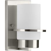 Progress Lighting Reiss Bathroom Sconce Brushed Nickel