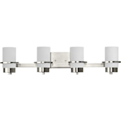 Progress Lighting Reiss 4 Light 6" Wide Vanity Light Brushed Nickel