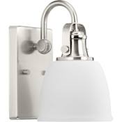 Progress Lighting Preston Bathroom Sconce Brushed Nickel