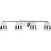 Progress Lighting Haven 4 Light 7" Wide Vanity Light Brushed Nickel