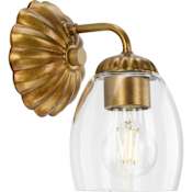 Progress Lighting Quillan 9" Tall Bathroom Sconce Gold Ombre