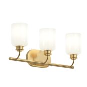 Progress Lighting Reines 3 Light 23" Wide Vanity Light Brushed Gold