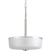 Progress Lighting Alexa 3 Light 18" Wide Pendant Brushed Nickel