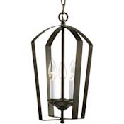 Progress Lighting Gather 3 Light 10" Wide Taper Candle Chandelier Antique Bronze