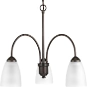 Progress Lighting Gather 3 Light 20" Wide Chandelier Antique Bronze