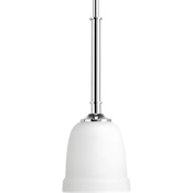 Progress Lighting Topsail Single Light 5" Wide Mini Pendant Polished Chrome