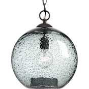 Progress Lighting Malbec Single Light 12" Wide Pendant Antique Bronze