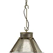 Progress Lighting Rockdance Single Light 16" Wide Pendant Aged Brass