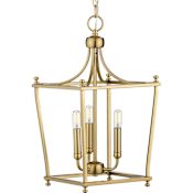 Progress Lighting Parkhurst 3 Light 11" Wide Pendant Brushed Bronze