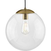 Progress Lighting Atwell 12" Wide Pendant Brushed Bronze