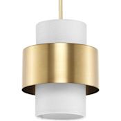 Progress Lighting Silva 10" Wide Mini Pendant Brushed Bronze