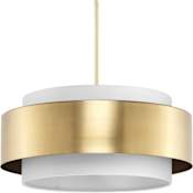 Progress Lighting Silva 3 Light 22" Wide Pendant Brushed Bronze