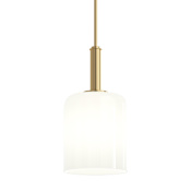 Progress Lighting Reines 9" Wide Mini Pendant Brushed Gold