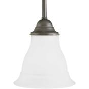 Progress Lighting Trinity Single Light 7" Wide Mini Pendant Antique Bronze
