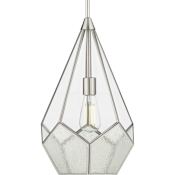 Progress Lighting Cinq 12" Wide Pendant Brushed Nickel