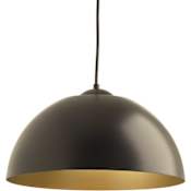 Progress Lighting Dome Single Light 16" Wide LED Pendant Antique Bronze