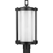 Progress Lighting Irondale 21" Tall Outdoor Single Head Post Light Black