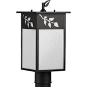 Progress Lighting Trellis 15" Tall Outdoor Single Head Post Light Antique Bronze