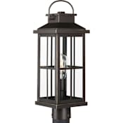 Progress Lighting Williamston 20" Tall Outdoor Single Head Post Light Antique Bronze
