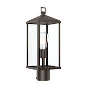Progress Lighting Cantley 18" Tall Post Light Antique Bronze