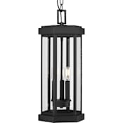 Progress Lighting Ramsey 3 Light 9" Wide Mini Pendant Textured Black