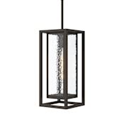 Progress Lighting Shaw 7" Wide Outdoor Mini Pendant Antique Bronze