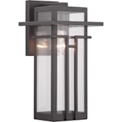 Progress Lighting Boxwood Single Light 14" Tall Outdoor Wall Sconce Antique Bronze