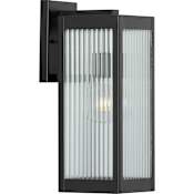 Progress Lighting Felton 15" Tall Outdoor Wall Sconce Black