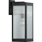 Progress Lighting Felton 18" Tall Outdoor Wall Sconce Black