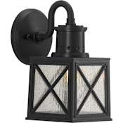 Progress Lighting Seagrove 11" Tall Outdoor Wall Sconce Black