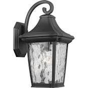 Progress Lighting Marquette 16" Tall Outdoor Wall Sconce Black