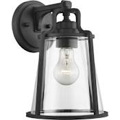 Progress Lighting Benton Harbor 11" Tall Outdoor Wall Sconce Black