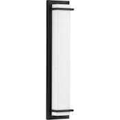Progress Lighting 24" Tall LED Outdoor Wall Sconce Black