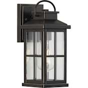Progress Lighting Williamston 12" Tall Outdoor Wall Sconce Antique Bronze