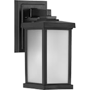 Progress Lighting Trafford Non-Metallic Lantern Outdoor Wall Sconce Textured Black