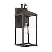 Progress Lighting Cantley 16" Tall Outdoor Wall Sconce Antique Bronze