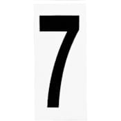 Progress Lighting Address Light Series Number Seven Tile for P5968 Address Light Housing N/A