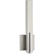 Progress Lighting Planck 16" Tall Integrated LED Bathroom Sconce Brushed Nickel