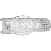 Progress Lighting Capelli Single Light 12" Wide Integrated LED Bath Bar Polished Chrome